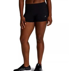 ASICS Women's 2IN Train Short Training Apparel, M, Black